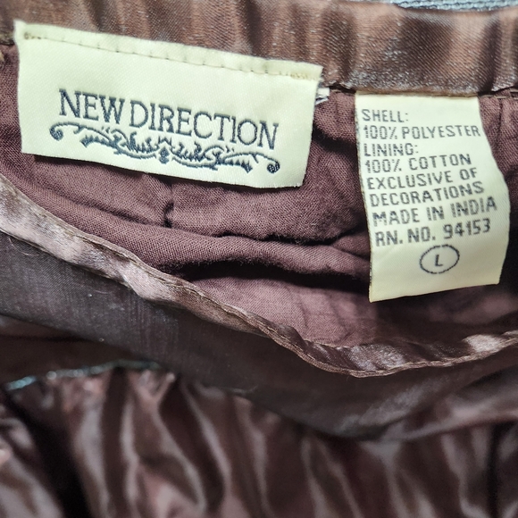 NWT NEW DIRECTION WOMAN Art Wear Skirt - Picture 3 of 3